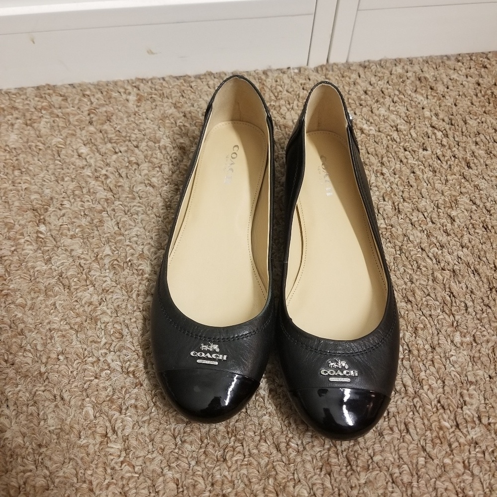 Coach Shoes, Black, Size 6B